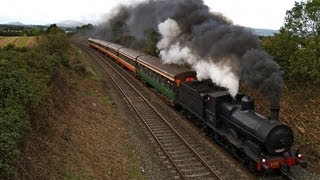 preview picture of video 'RPSI 186 on Dundalk-Dublin Connolly working at Dromiskin, Co. Louth 28-September-2008'