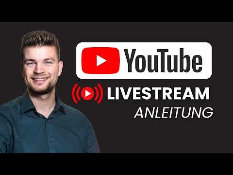 YouTube Livestream einrichten & starten am PC (Anleitung) - Hohe Qualität!