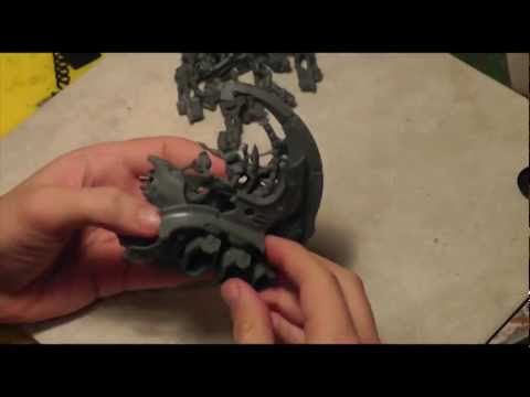 How to Assemble Warhammer 40k Necron Ghostark/Doomsday ark with magnets