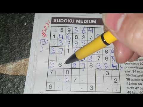 Full Lockdown, day no. 005.(#3871) Medium Sudoku puzzle 12-23-2021