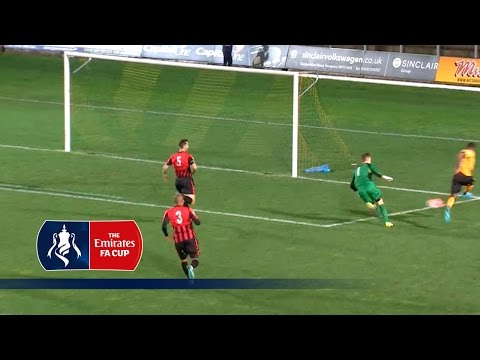 Newport 4-1 Brackley Town (Replay) Emirates FA Cup 2015/16 (R1) | Goals & Highlights