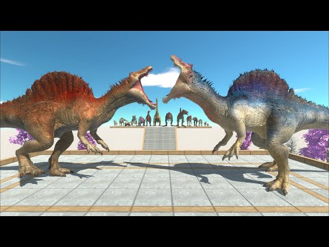 All Dinosaurs are in equal Battle - Animal Revolt Battle Simulator