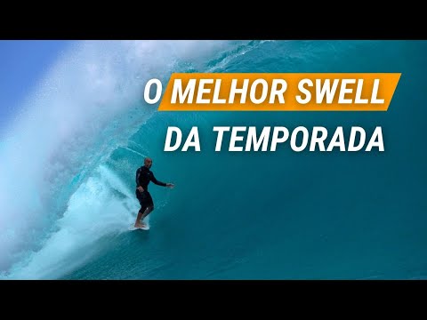 Indonésia com tubos perfeitos em Desert Point - altas ondas e sessão incrível no Grower