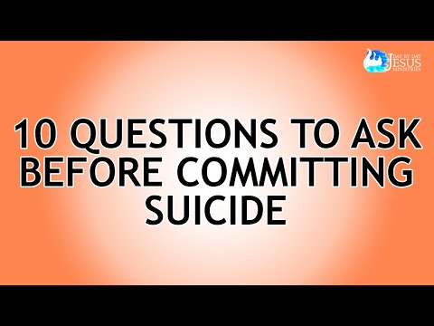 2023-10-20 10 Questions to Ask Before Committing Suicide - Ed Lapiz