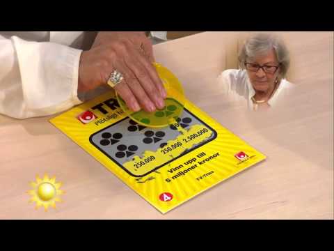 Triss: Annika hopas kunna köpa en bil till sitt barnbarn - Nyhetsmorgon (TV4)