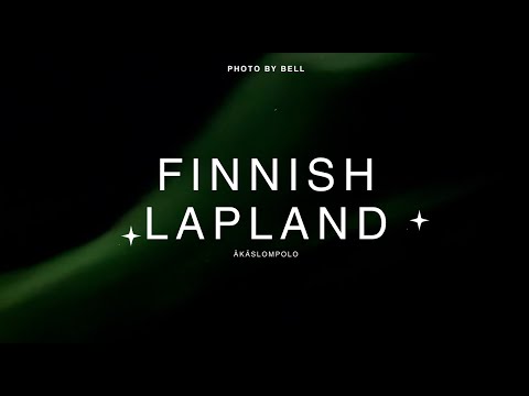 Finnish Lapland | Äkäslompolo in winter ❄️ | 4K