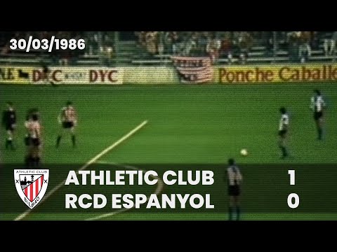 ⚽️ [Liga 85/86] J31 I Athletic Club 1 - rcd Espanyol 0 I LABURPENA
