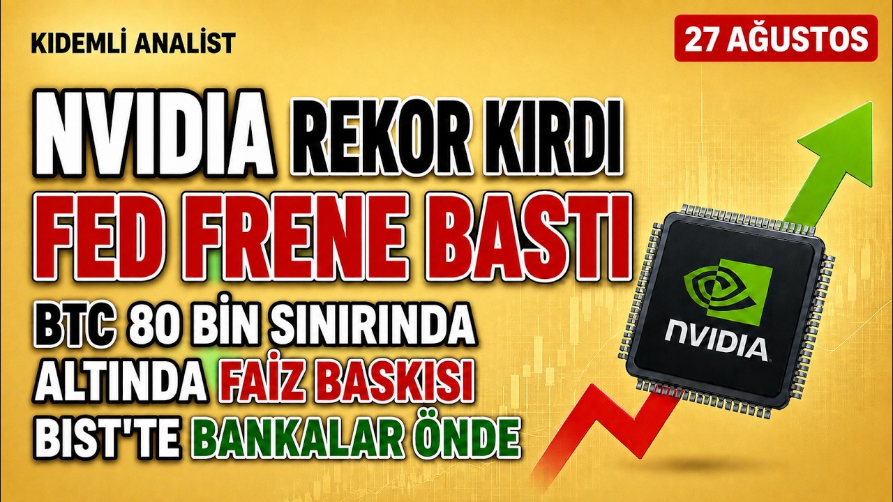 NVIDIA Beklentiyi Aştı | ALTIN, BORSA VE KRİPTOYU NE BEKLİYOR?