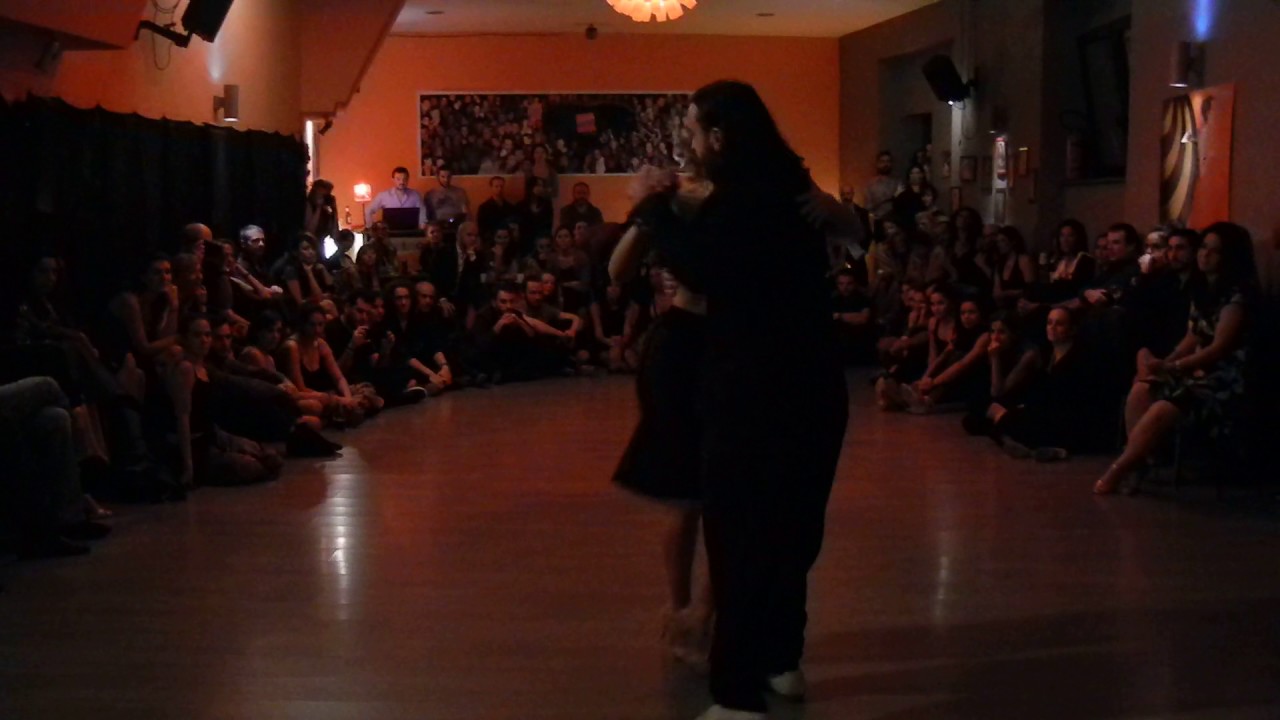 Esibizione di Peppe Di Gennaro ed Adelma Rago in Candombeando di Alberto Castillo al Winter Tango