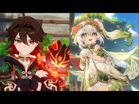 C1 Gaming Hypercarry y C0 Nahida Hyperbloom Abismo 4.4 - Full estrellas