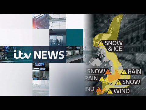 Watch Thursday's ITV Lunchtime News as the UK prepares for Storm Goretti