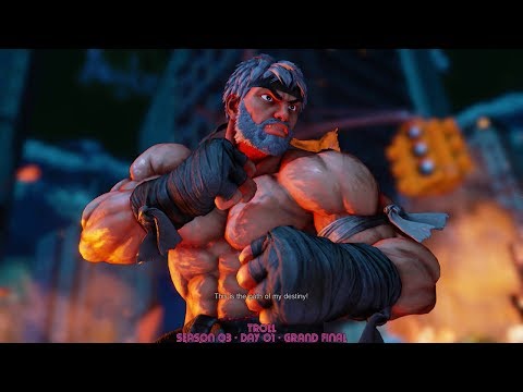 [SFVAE] TROLL - S03D01 - Grand Final - [W] Kasgo vs [L] Mykeul974 - Game 01