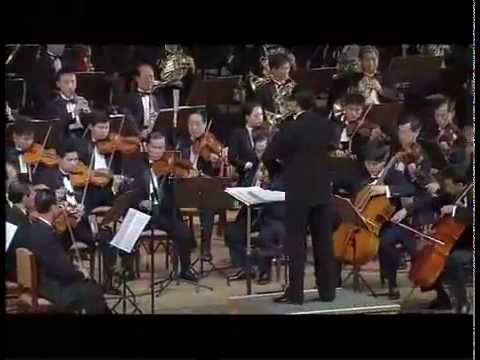 North Korean Philharmonic Orchestra performance (Russian/Soviet Songs)