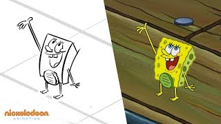 "The Incredible Shrinking Sponge" Animatic | SpongeBob SquarePants | Nick Animation