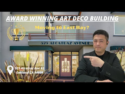Timeless Elegance: Discover Award Winning Art Deco at 525 Alcatraz Ave in Oakland CA! 🏆