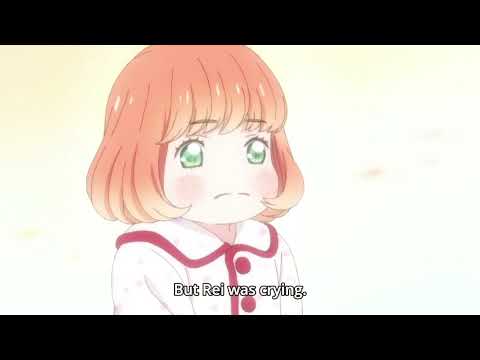 Momo saw when Rei is crying~