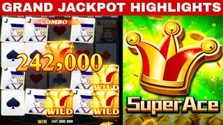 "Super Ace Slot Jackpot Victory | 247K Win with Max Bet Spins!"