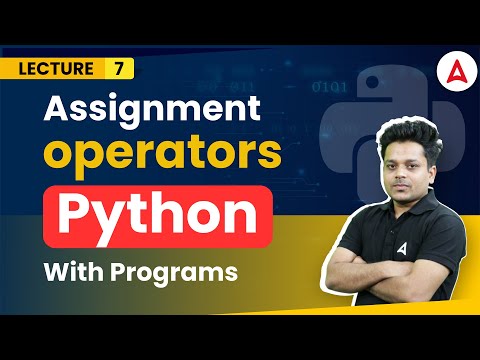 Assignment Operators Compound Assignment Python Full Course Coding Adda247 7