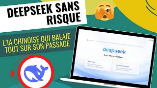 DeepSeek sans risque, facilement et en illimité. L’IA qui balaie tout sur son passage.