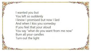 Hootie  the Blowfish - What Do You Want from Me Now Lyrics