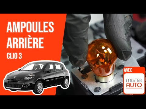 Changer les ampoules de phare Arrière Renault Clio 3 Phase 2 -  LeHangarDuNord