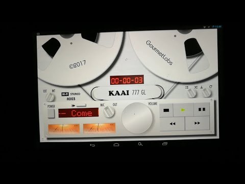 KAAI 777 GL folder player vint video