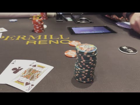 I JAM ALL IN WITH ACE KING ON VERY FIRST HAND! | Poker Vlog 261