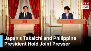 FULL PRESSER: Japan’s PM Takaichi and Philippine President Hold Joint Press Conference | AC1B