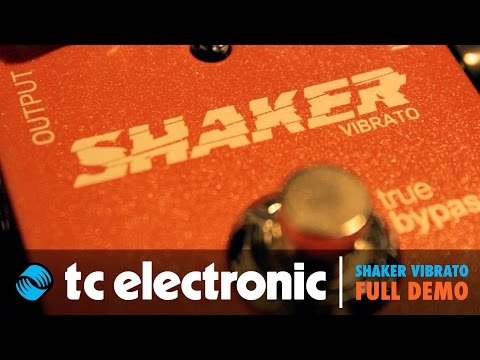 Обзор педали эффектов TC Electronic Shaker Vibrato