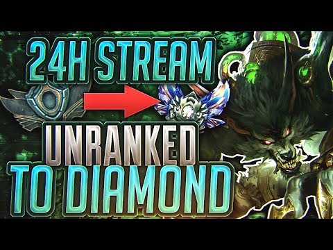 Tarzaned | 24 HOUR STREAM HIGHLIGHTS | UNRANKED TO DIAMOND!