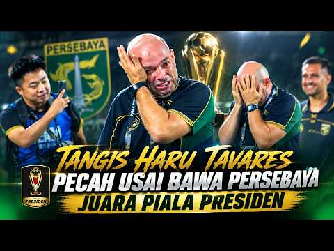 Langsung NANGIS ‼️ Juara Piala Presiden, Tavarez Siap Bawa Persebaya Juara Liga 1 2027