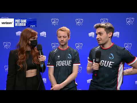RGE Larssen & Odoamne interview - Worlds 2022 Quarterfinal Day 1