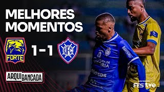 EMPATE EM UM JOGÃO! FORTE 1x1 VITÓRIA - QUARTAS (IDA) | CAPIXABÃO 2026