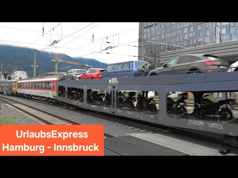Innsbruck Hbf: UEX Hamburg➡️Innsbruck, ICE1218➡️Berlin, IC515➡️Graz mit Rh1144, WESTbahn➡️Wien