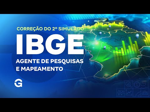 Concurso IBGE | Correção do 2º Simulado: Agente de Pesquisas e Mapeamento