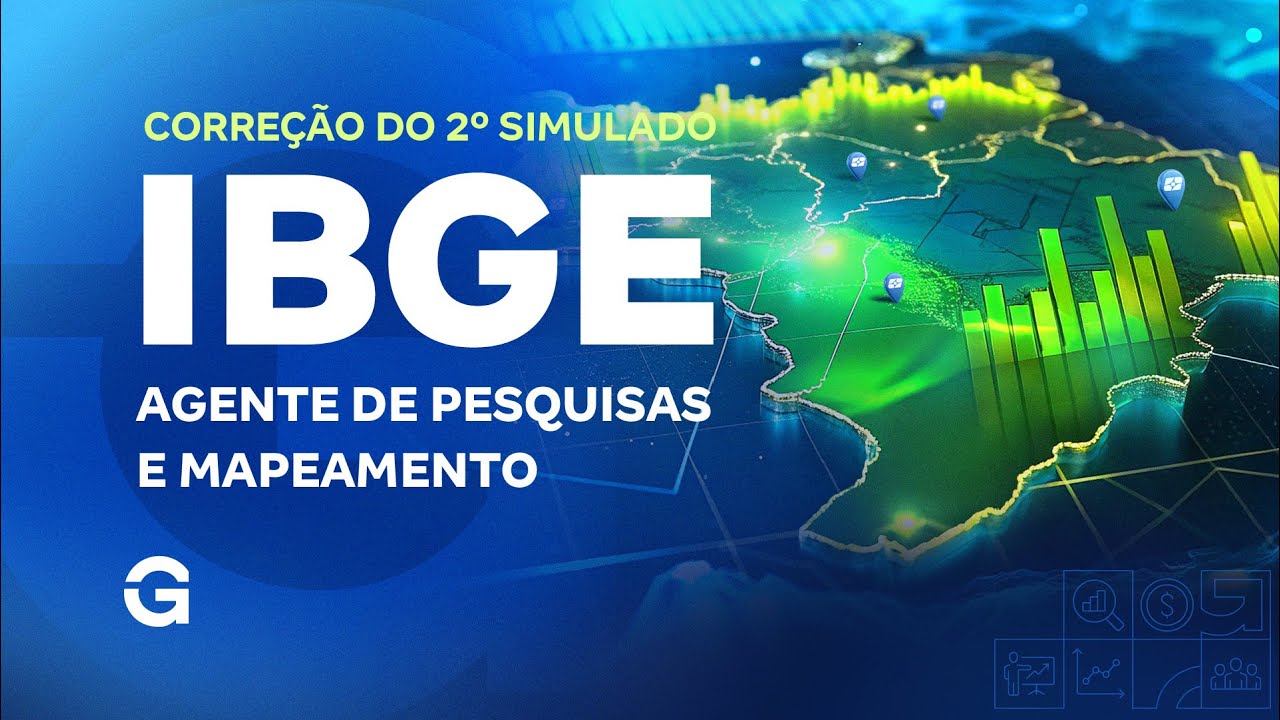 Concurso IBGE | Correção do 2º Simulado: Agente de Pesquisas e Mapeamento
