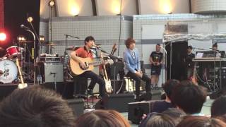 THE BAWDIES × go!go!vanillas Rockin'Zombies at 代々木公園野外ステージ