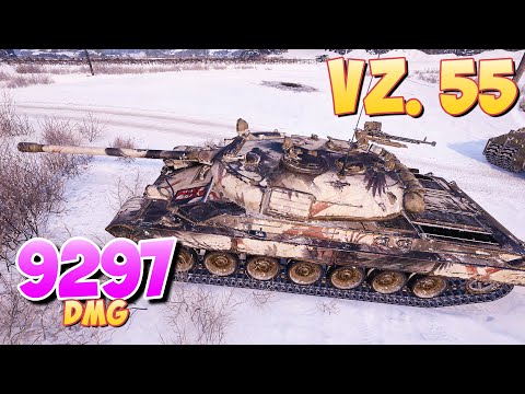 Vz. 55 - 3 Kills 9.2K DMG • Spektakuläre Kraft! • World Of Tanks