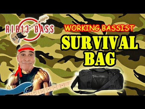 Rib13 Bass - Working Bassist Survival Bag