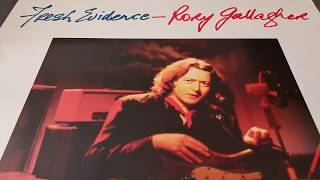 Rory Gallagher 🇮🇪 - Walkin&#39; Wounded - Vinyl Fresh Evidence LP 🇫🇷 1990