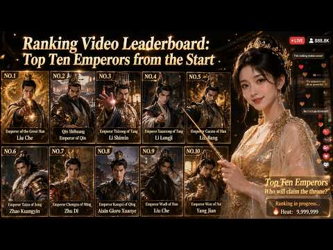 MULTISUB💥New Series Released💥Ranking Video Leaderboard: Top Ten Emperors from the Start