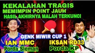 Download lagu Ian Mmc Porda Sleman vs Coach iksan Rd33 Porda KP 🏓Genk Miwir Cup 1 mp3