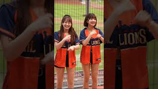 きっちりスポンサー様のために働く日本人チア、Chihiro & Nozomi  #台湾チア #unigirls #cheerleader #치어리더  台南棒球場 2024/04/24【台湾チアTV】