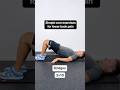 3 SIMPLE Exercises For Lower Back Pain Relief Strengthen Your Spine