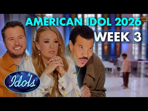 AMERICAN IDOL 2026 ALL WEEK 3 AUDITIONS