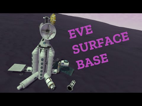 KSP: EPIC EVE SURFACE BASE!