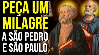 ORAÇÃO A SÃO PEDRO E SÃO PAULO PARA MILAGRES E ABERTURAS DE  CAMINHOS | Ouça Dormindo