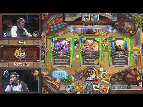 Hearthstone All-Star Invitational Ro16: Hoej vs Weifu | Day 1 Playoffs