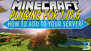 How To Add Plugins to a Minecraft Server (1.16.5)