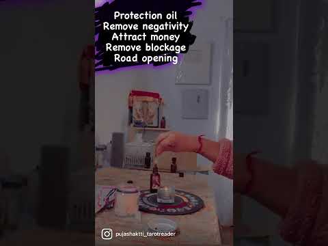 How to make protection oil for road opening attract money remove negativity